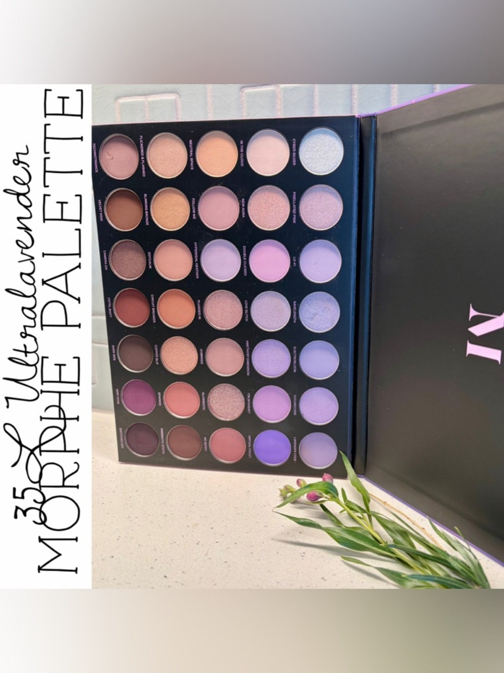 Morphe 35L Ultralavender Artistry Palette